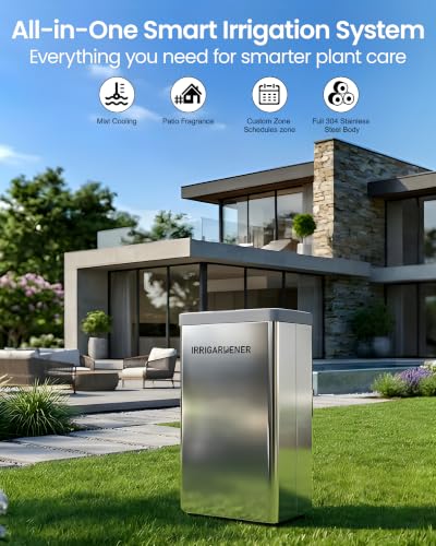 Smart Irrigation System App Remote Control 200W Custom Schedule Dual Zone - size: DPW-200W