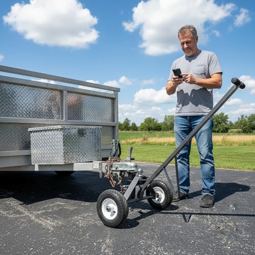 Tow Tuff TMD-600DP - Boat Utility Trailers - 600 lb Trailer Dolly - size: 600 lb