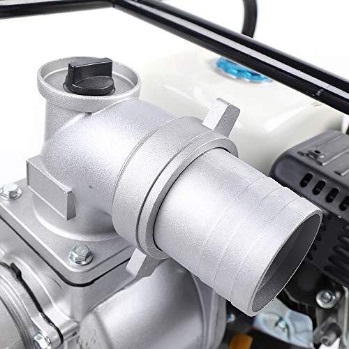 7.5HP 4-Stroke 210CC 264GPM Gasoline Semi-trash Water Transfer Pump - color: 7.5hp 4-stroke