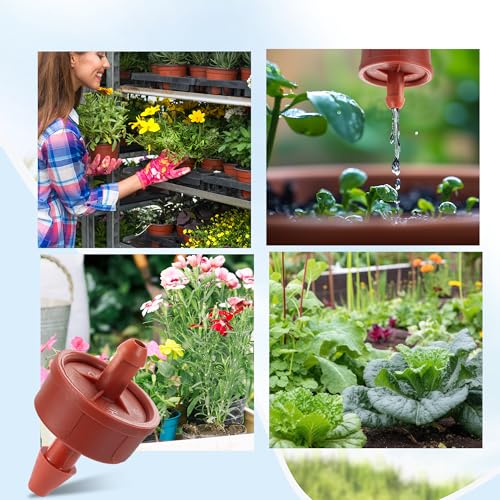 200Pcs 2GPH Pressure Compensating Irrigation Spot Drippers - color: 2 GPH 200PCS