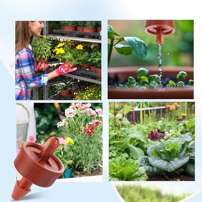 200Pcs 2GPH Pressure Compensating Irrigation Spot Drippers - color: 2 GPH 200PCS