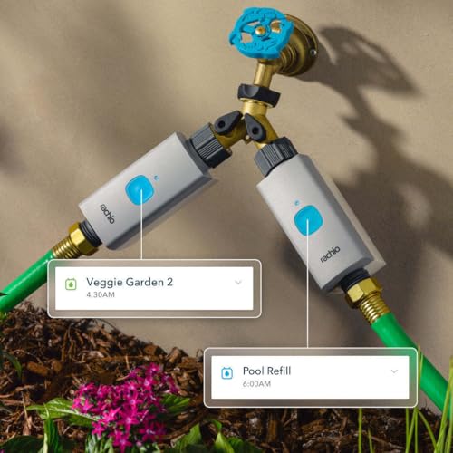 Rachio Smart Hose Timer Bundle: Faucet Timer, 2 Valves + 1 WiFi Hub - size: Smart Hose Timer (2 Valves, 1 WiFi Hub)