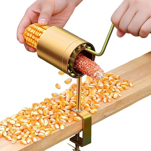 2Pcs Manual Hand Crank Corn Thresher Sheller - color: 2Pcs