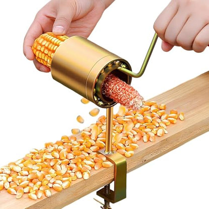 2Pcs Manual Hand Crank Corn Thresher Sheller - color: 2Pcs