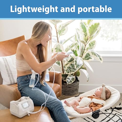 Dr. Brown's Customflow Double Electric Breast Pump - color: Breast Pump Gift Set