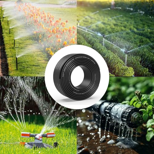 18/5 Solid Sprinkler System Wire 50ft, 18 Gauge Irrigation Wires - size: 18/5, 50Ft