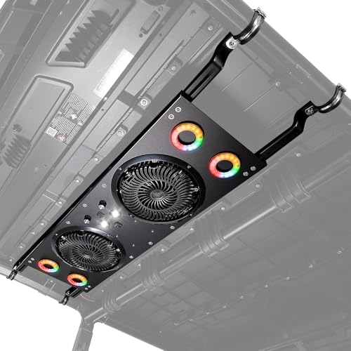 KEMIMOTO UTV RGB Fan Compatible with Ranger, RZR XP 1000 2024+,Defender