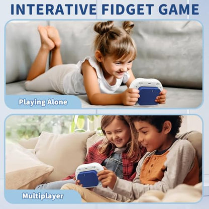 Intoypad Quick Push Pop Game Light Up Fidget Toy for Kids Lightblue - style: Lightblue