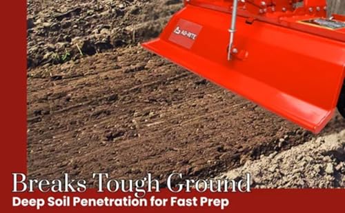 60-Inch Rotary Tiller - No PTO | 540 RPM Fits 25-40 HP Tractors - size: 60 Inch