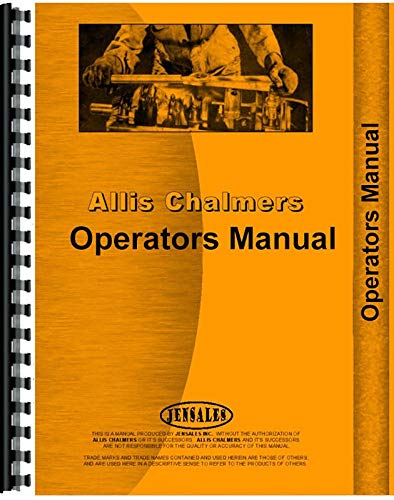 ALLIS CHALMERS 63 Cultivator for B Tractor OPT(+PTS) Operator's