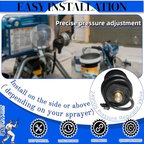 Replacement for Graco 390 Parts - 249005 Pressure Regulator Valve