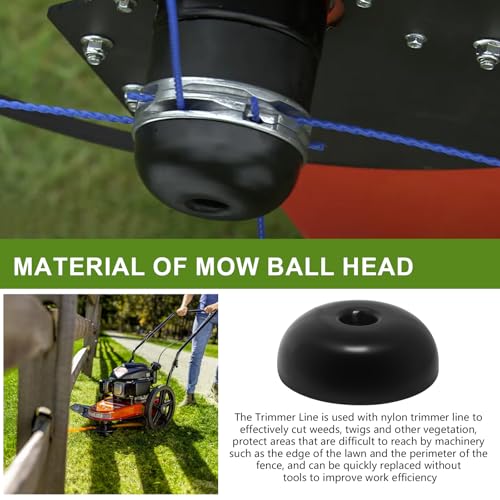 311011 String Trimmer Mow Ball Head Hex Center for Walk Behind Mower Parts