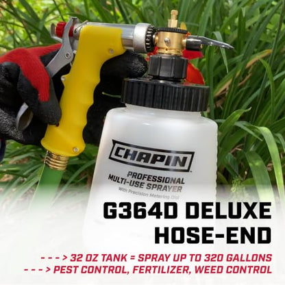 CHAPIN G364D 32-Oz Hose-End Sprayer with 6 Mixing Ratios