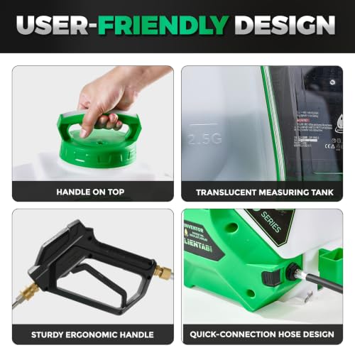 Upgraded Sprayer for Garden, Outdoor Weeding, Spraying, Cleaning (Flex 6-2.6AH) - size: FLEX 6-2.6AH
