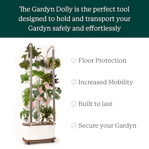 Gardyn Home Dolly - Mobile Rolling Cart for Hydroponics System - size: Home Dolly