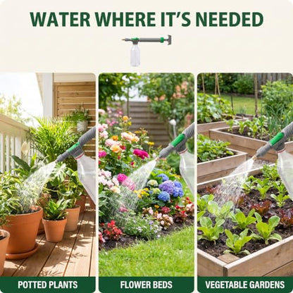 Handheld Sprayer - High Pressure Air Pump Manual Sprayer with Adjustable Nozzle - Garden Pump Sprayer - Hand Pump Sprayer Pressure Sprayer Top for Home Lawn Garden Watering Lawn and Garden Sprayers