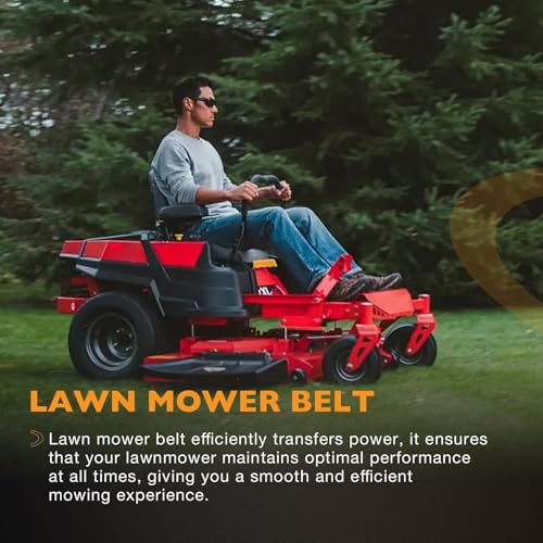 130-0843 Mower Deck Belt Fits Toro Exmark 50'' 54'' TimeCutter - size: 130-0843