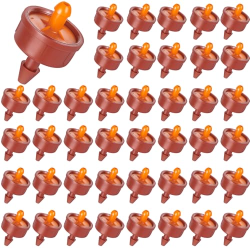 60Pcs 3 GPH Pressure Compensating Drippers,3 GPH Drip Emitters - color: 3 GPH 60PCS