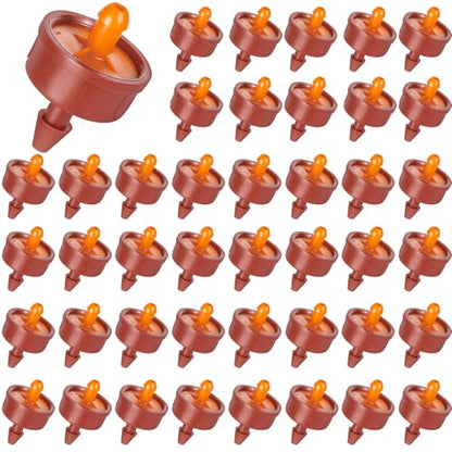 60Pcs 3 GPH Pressure Compensating Drippers,3 GPH Drip Emitters - color: 3 GPH 60PCS
