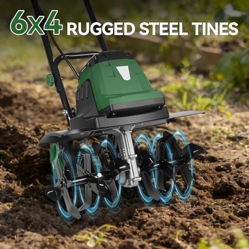 15A 18-Inch Electric Tiller Cultivator - size: 15A-18INCH