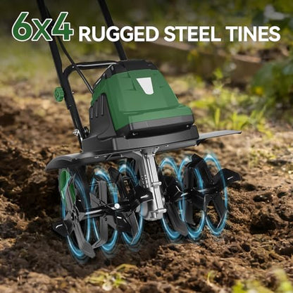 15A 18-Inch Electric Tiller Cultivator - size: 15A-18INCH