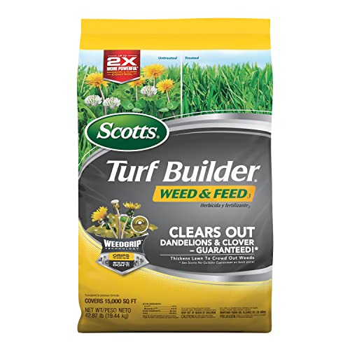 Scotts Turf Builder Weed & Feed3, 42.87 lbs. - size: 15,000 sq. ft.
