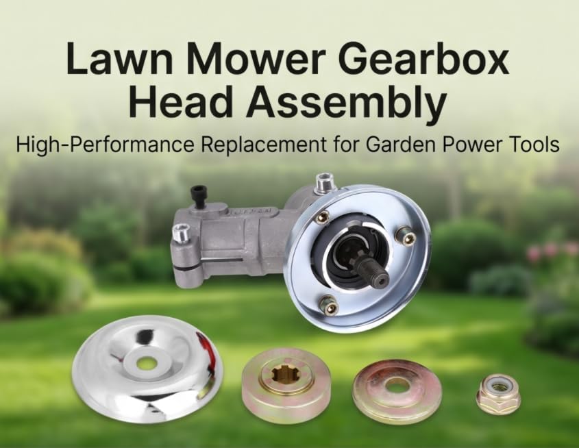 Replacement Brush Cutter Gearbox 26mm Diameter 9 Teeth for String Trimmer and Brush Cutter Parts