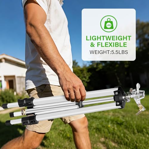 Heavy Duty Impact Sprinkler on Tripod Base,2 Pack 50 Inch Tripod Sprinkler - size: 50in-2pack