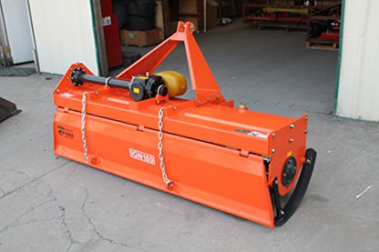 Farmer Helper 71" Tiller Heavy Duty Cat.I 3pt 25hp+ Rating (FH-IGN180) w/SlipClutch Driveline Requires a Tractor. Not a standalone Unit.