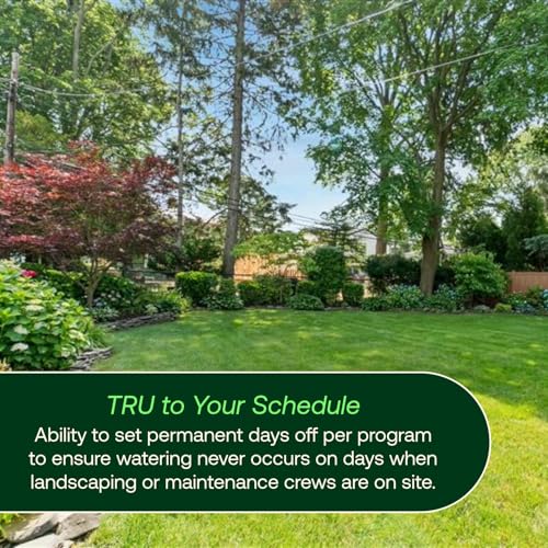 Rain Bird TRU8O Program-Based Indoor/Outdoor Irrigation Controller/Timer, WiFi Ready, 8-Zone/Station - style: Indoor/Outdoor