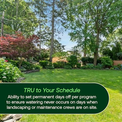 Rain Bird TRU8O Program-Based Indoor/Outdoor Irrigation Controller/Timer, WiFi Ready, 8-Zone/Station - style: Indoor/Outdoor