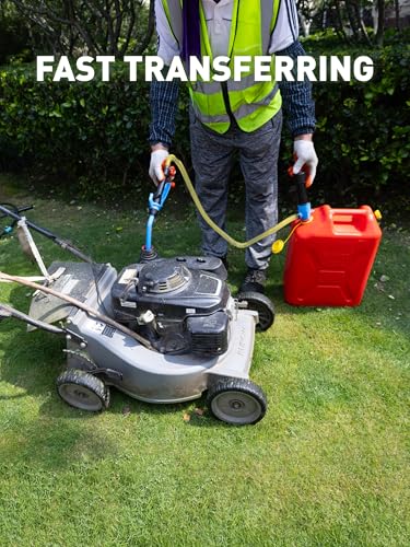 Cordless Fuel Transfer Pump 2.8 GPM High Flow Electric Fluid Transfer Pump - size: w/ Flow Control Nozzle