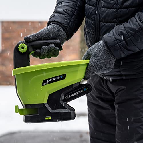 Earthwise SP001 20-Volt Cordless Seed & Fertilizer Spreader, Tool Only