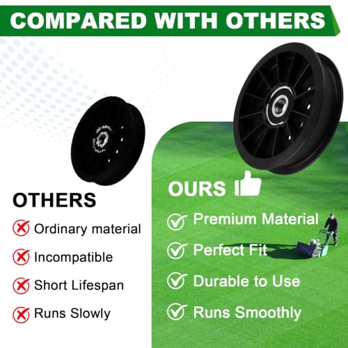 109‑8076 Fits 60" 72" 52" 48" Mower Deck Compatible with Exmark Lazer Z Lazer Z E‑Series Lazer Z AS Lazer Z X‑Series Lazer Z S‑Series - color: 109-8076