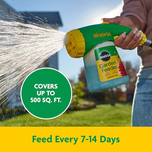 Miracle-Gro Garden Feeder with Water Soluble All Purpose Plant Food, 1 lb.