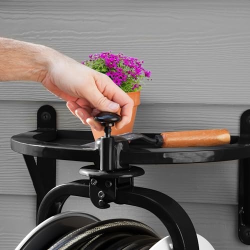 Liberty Garden Navigator 360° Hose Reel-White