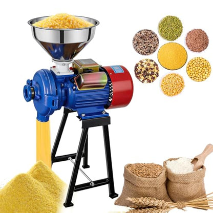 Electric Grain Mill Grinder Feed Grinder for Home & Industrial Use