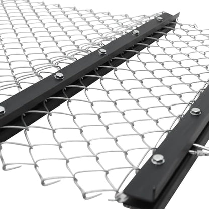 Heavy Duty Chain Drag Harrow for Lawn Mowers - Robust Tractor Attachment