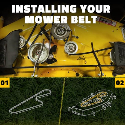 954-04077A 954-04077 754-04077 Kevlar Deck Belt for Cub Cadet