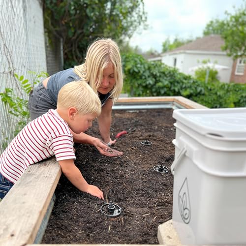 Thirsty Earth: CottaCup Automatic Olla Watering System for Your Garden (6 Cup Kit) - size: 6 Cup Kit