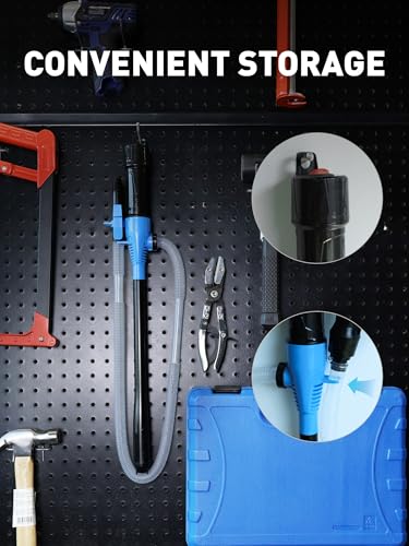 Cordless Fuel Transfer Pump, Electric Gas Transfer Pump, 3 GPM High Flow - size: w/ Locking Clip