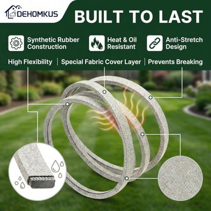 532130969 Drive Belt 1/2" x 92.5" for 42" Deck Mowers - size: 1/2" x 92.5"