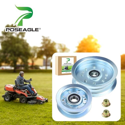 GY22172 Idler Pulley with GY20629 Idler Pulley for D140 L130 Mower - color: A5 1xGY20629+1xGY22172