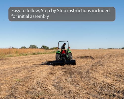 Impact Implements® 72" Grading Blade 3-Point Attachment for Cat-1 Tractors