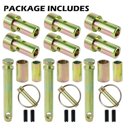 3 Pack TK95029 CAT 1 Quick Hitch Bushings, Quick Hitch Adapter - color: 3 Pack