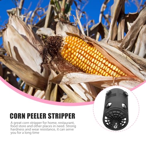FAVOMOTO Automatic Corn Peeler Stripper Portable Small Household Corn Sheller Thresher Tool for Fast Kernel Removal and Cob Separation in Kitchen Use