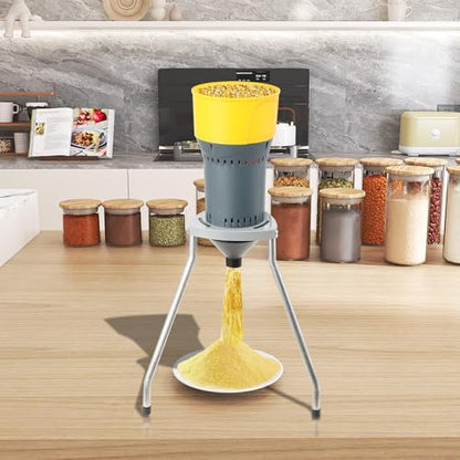 Electric Corn Mill Grinder, 25L Dry Grain Mill Grinder with 5 Sieves - size: 25L Tripod