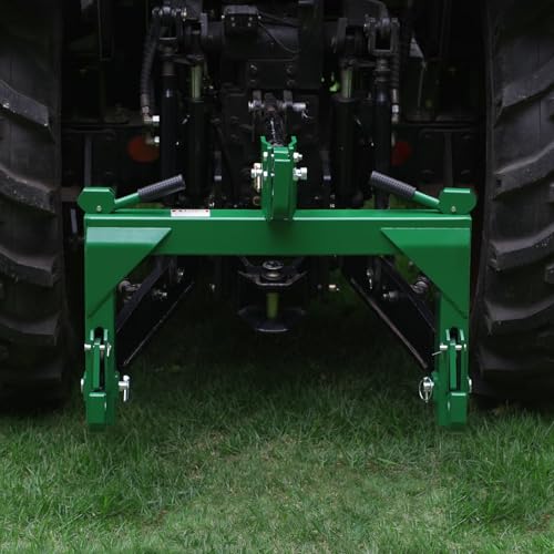 MechMaxx 3 Point Quick Hitch Cat 1 for Tractors, Green, QH1G