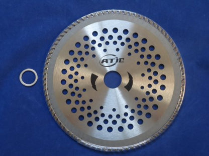 8" x 80T 8-Inch 80 Tooth Carbide Tip Circular Saw Brush Cutter Trimmer Weed Eater Blade (4 Pack) - size: 2 Pack