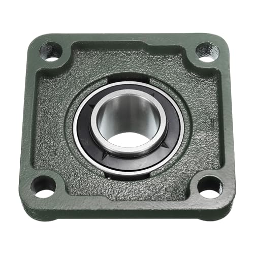 uxcell 2pcs UCF206-20 Pillow Block Bearings 1-1/4 in Bore Self Alignment - size: UCF206-20